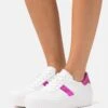 Gabor Sneakers Laag - Weiss/Fuxia/Ice