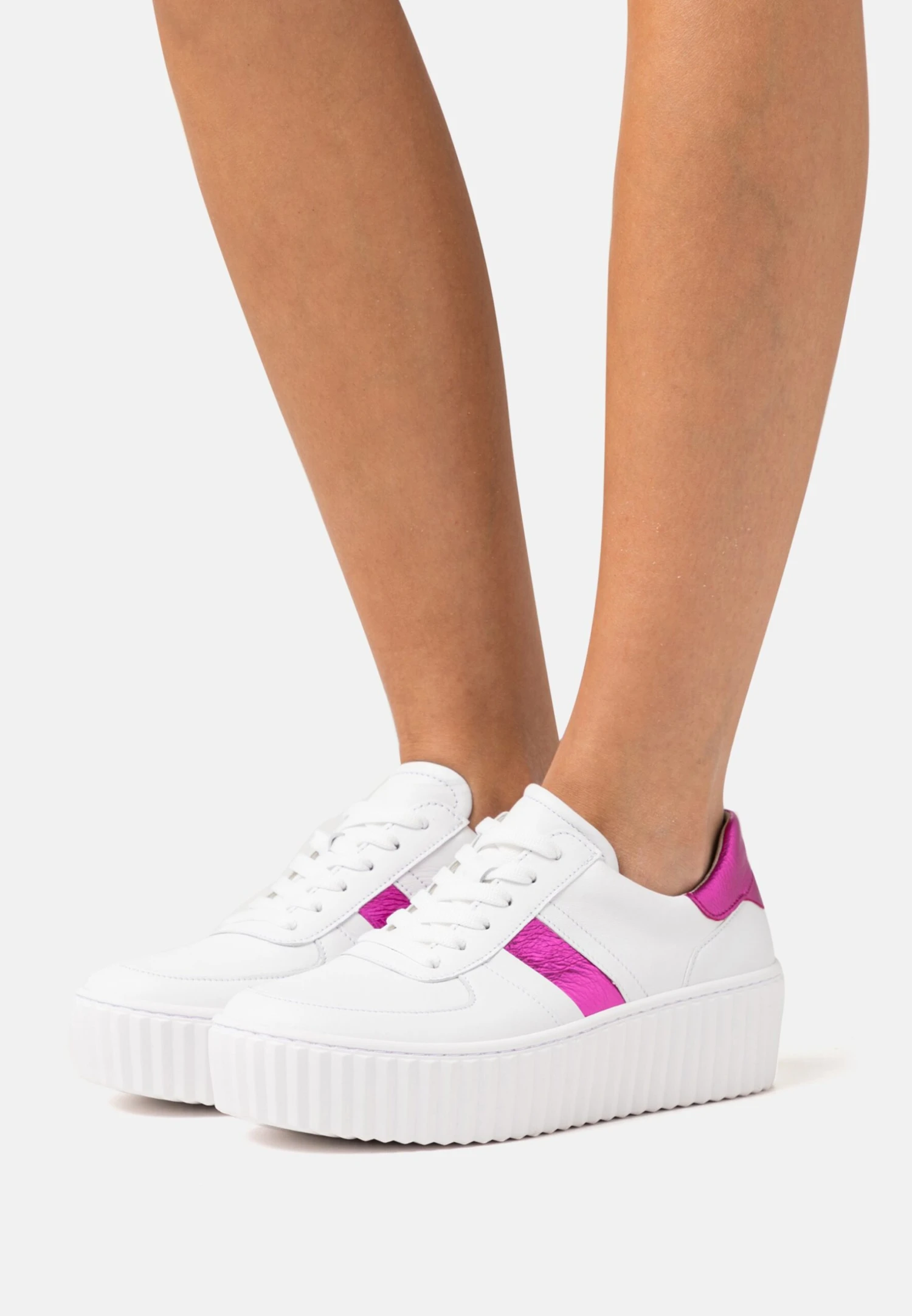 Gabor Sneakers Laag - Weiss/Fuxia/Ice 3 Gabor Sneakers Laag - Weiss/Fuxia/Ice