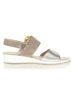 Gabor Comfort Comfort- Sandalen Met Plateauzool - Beige -Gabor Schoenen cc95639ef19144b2825b1d7dbce3f879