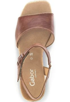 Gabor Sandalen Met Plateauzool - Camel -Gabor Schoenen d117f6876d274cfcaa3848722a7e138c