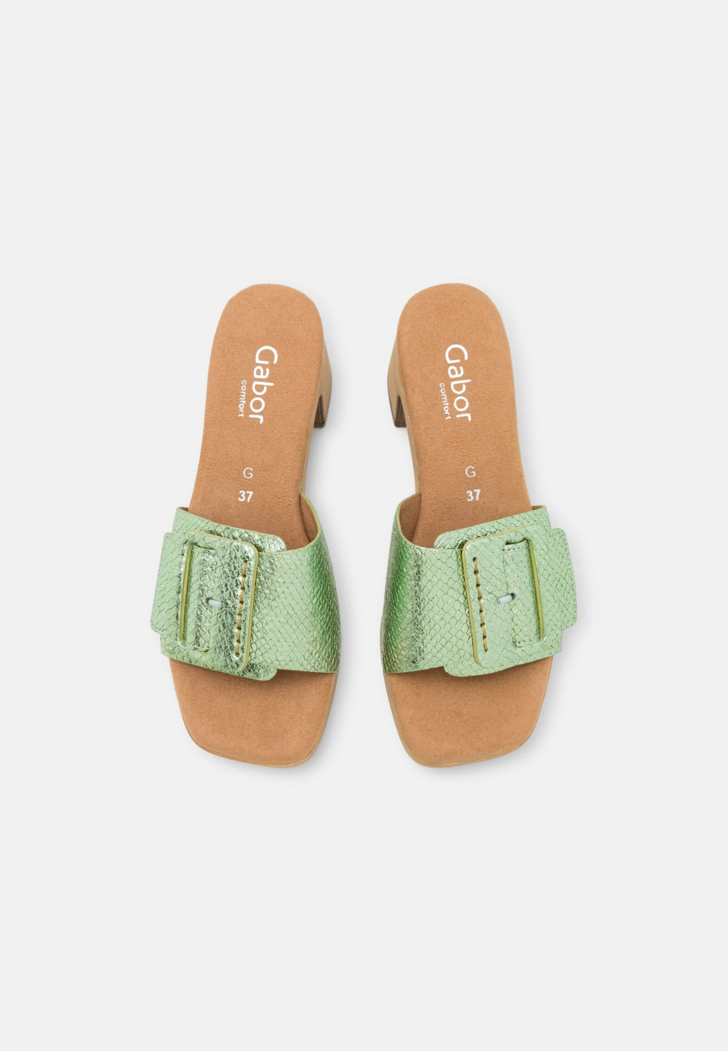 Gabor Comfort Clogs - Green 8 Gabor Comfort Clogs - Green - Afbeelding 6