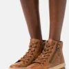 Gabor Sneakers Hoog - Copper