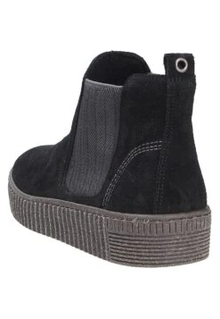 Gabor Enkellaarsjes Met Plateauzool - Schwarz Anthrazit -Gabor Schoenen d82ce31861f749ee82c5782303f2086e