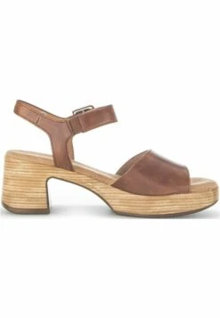 Gabor Sandalen Met Plateauzool - Camel -Gabor Schoenen db140bc6872b4052a07d2428d7e01cff