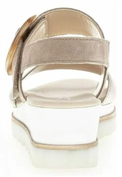 Gabor Comfort Comfort- Sandalen Met Plateauzool - Beige -Gabor Schoenen db49eae646ca4101a0122f0f1ea594a9