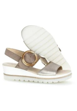 Gabor Sandalen Met Sleehak - Puder Rabbit -Gabor Schoenen dc441f6c698b4051851ff6ccde4a89c2