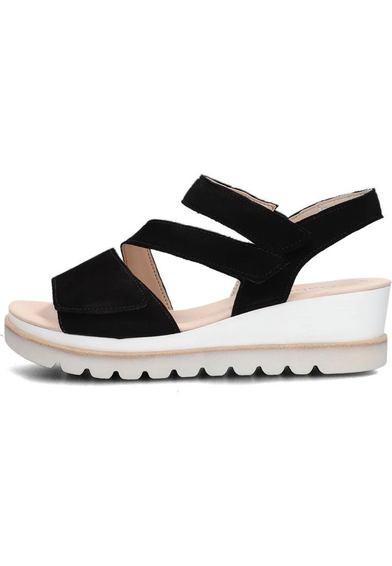 Gabor Sandalen Met Sleehak - Zwart 3 Gabor Sandalen Met Sleehak - Zwart