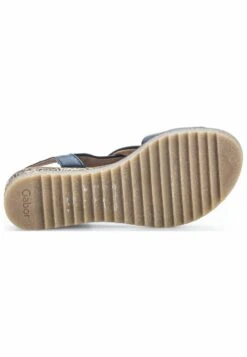 Gabor Comfort Sandalen Met Sleehak - Ocean Korkts Honi -Gabor Schoenen e18bbb7d46844fa189b9ac325bbab9ed