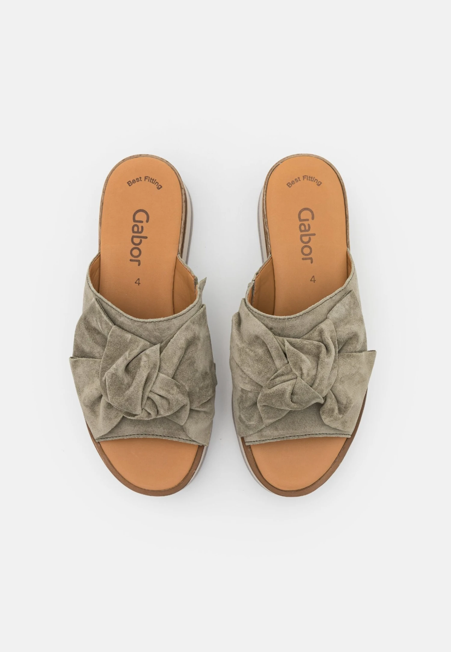 Gabor Muiltjes Met Hak - Salvia/Natur 8 Gabor Muiltjes Met Hak - Salvia/Natur - Afbeelding 6