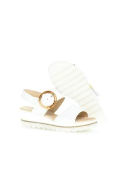 Gabor Sandalen Met Plateauzool - Weiß -Gabor Schoenen edb63efa5ab143e0b570f224fc7e7467