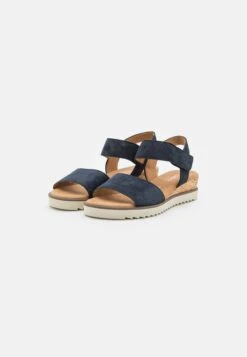 Gabor Comfort Sandalen Met Sleehak - Dark Blue -Gabor Schoenen edcefb2ae7de48228e331fc8d022a379