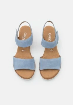 Gabor Comfort Sandalen Met Sleehak - Lagune -Gabor Schoenen f0d25bab9188474098a91316b6e2edb7