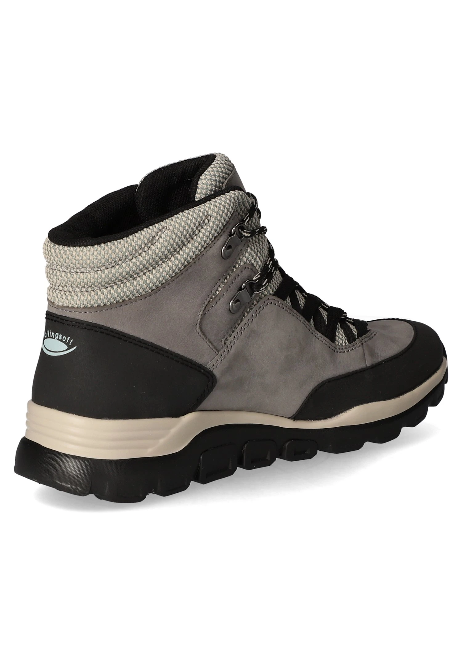 Gabor Veterboots - Grau/Schwarz 8 Gabor Veterboots - Grau/Schwarz - Afbeelding 6