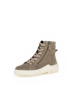 Gabor Enkellaarsjes Met Plateauzool - Grün